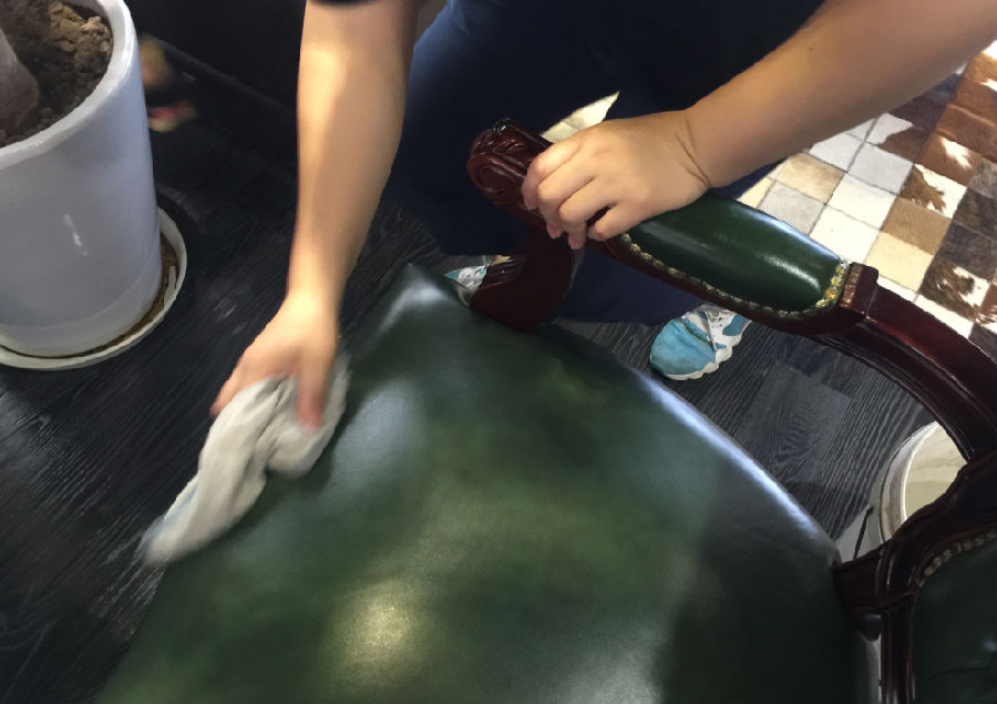 绍兴县家具清洗案例